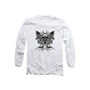 Wiccan and Pagan Symbolism Mens Long Sleeve Crew Neck Pullover 